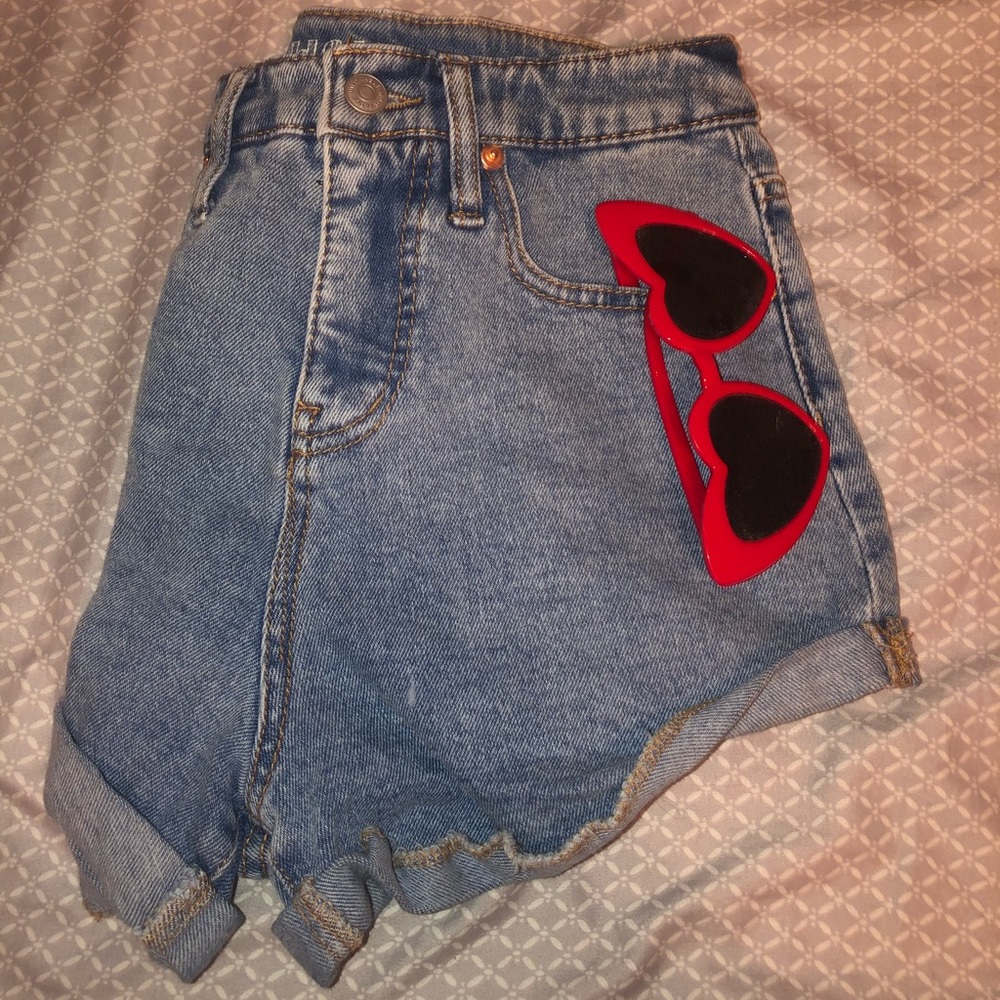 jean shorts